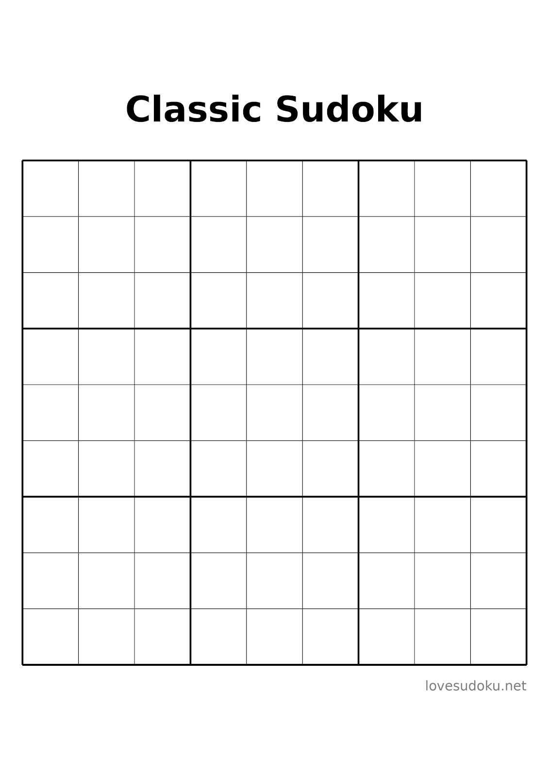 sudoku block